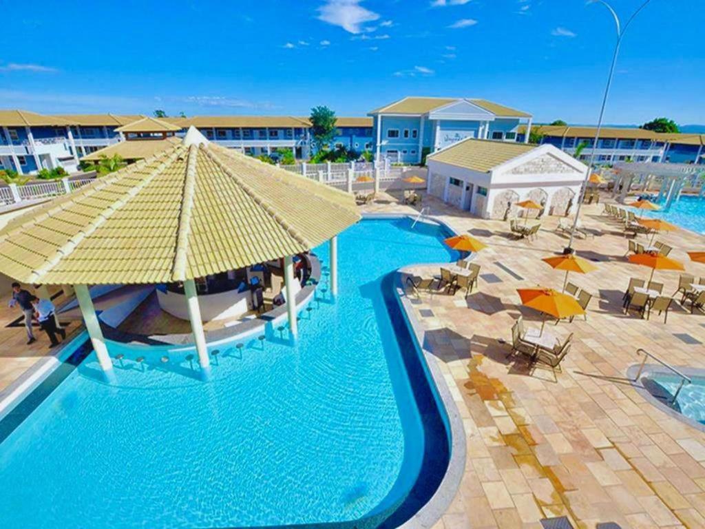 Lacqua Diroma Apartamento Completo Com Fogao, Geladeira, Micro-Ondas, Piscina 24H, Acomoda Ate 5 Pessoas Caldas Novas Exterior foto